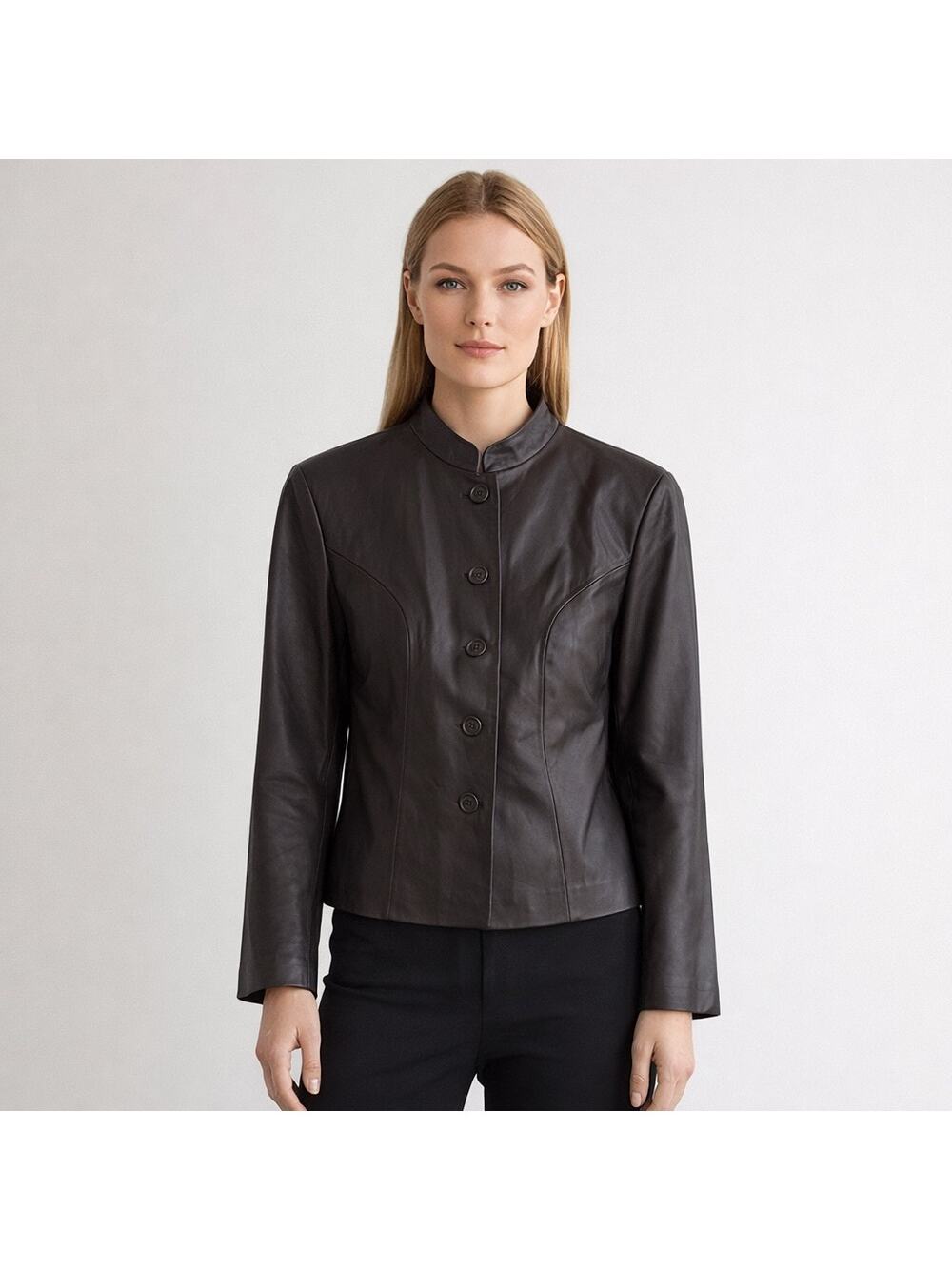 Pursuits Ltd Leather Jacket – Size 10 – New With Tags